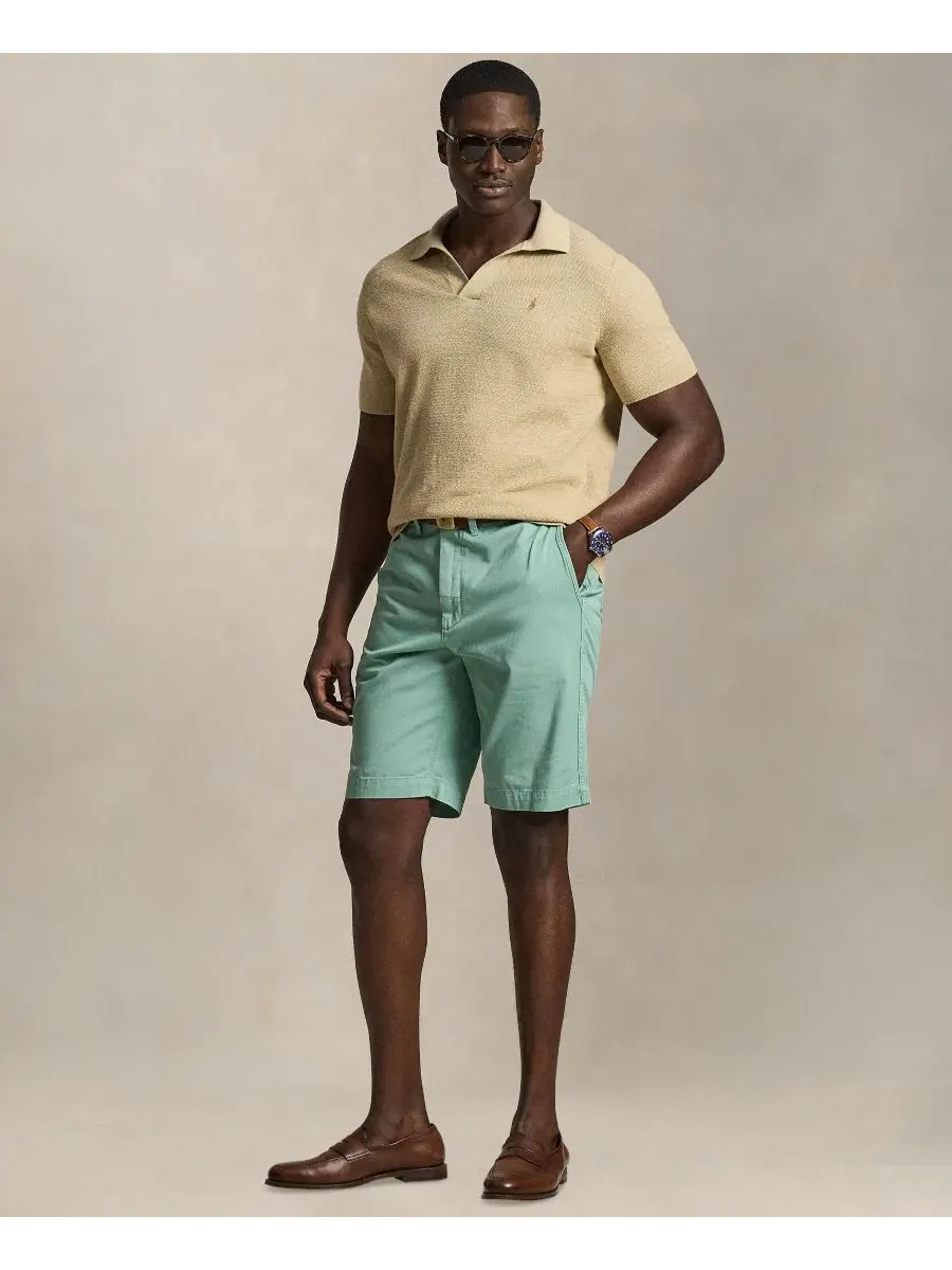 Мужские шорты-чиносы свободного кроя из коллекции "Surplus" больших размеров Polo Ralph Lauren — изображение 1 из 5, зеленый