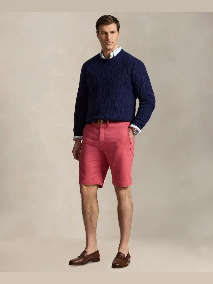 Мужские шорты-чиносы свободного кроя из коллекции "Surplus" больших размеров Polo Ralph Lauren
