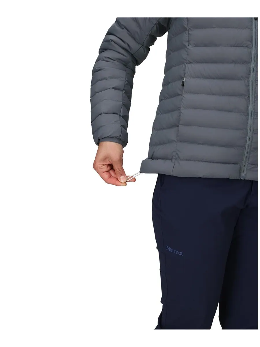 Женская толстовка Echo Featherless Hoody Marmot — изображение 2 из 7, стальной