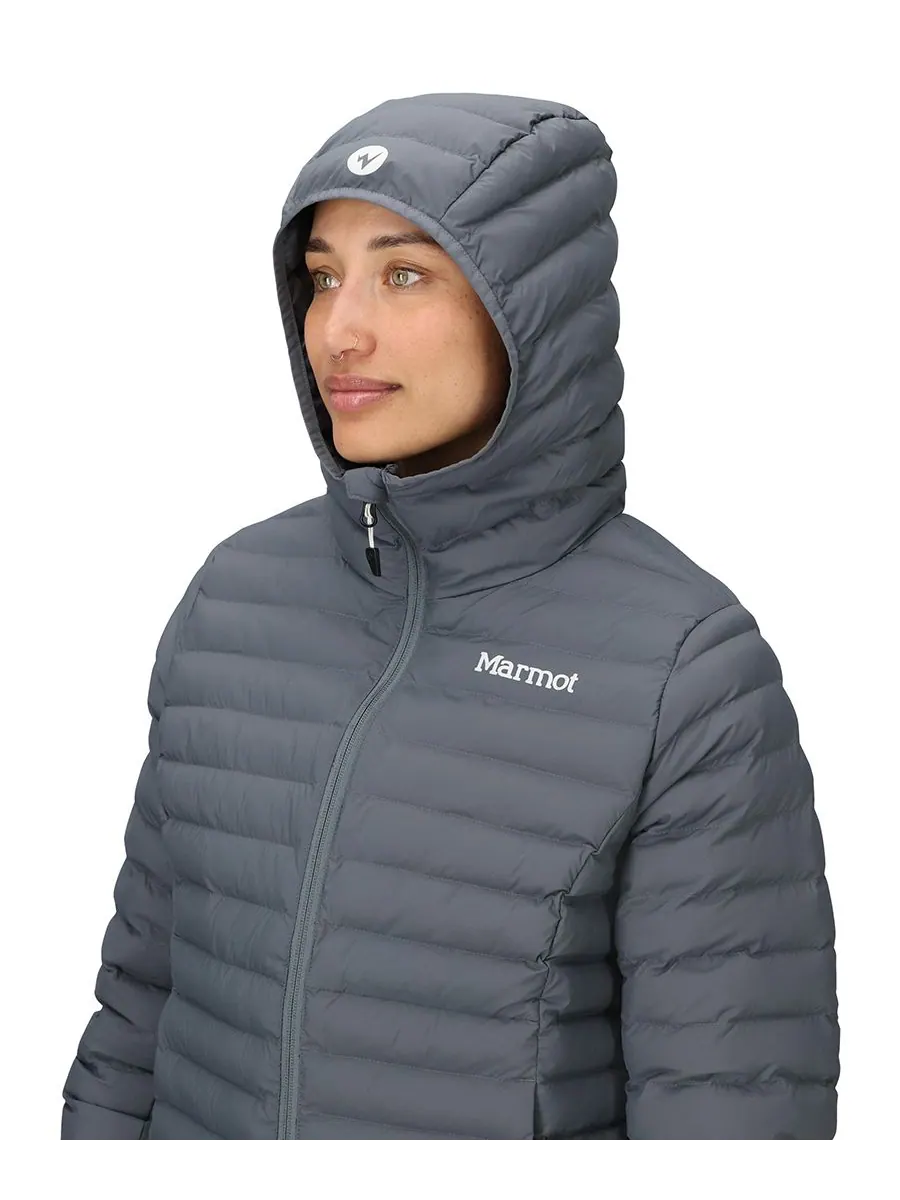 Женская толстовка Echo Featherless Hoody Marmot — изображение 5 из 7, стальной