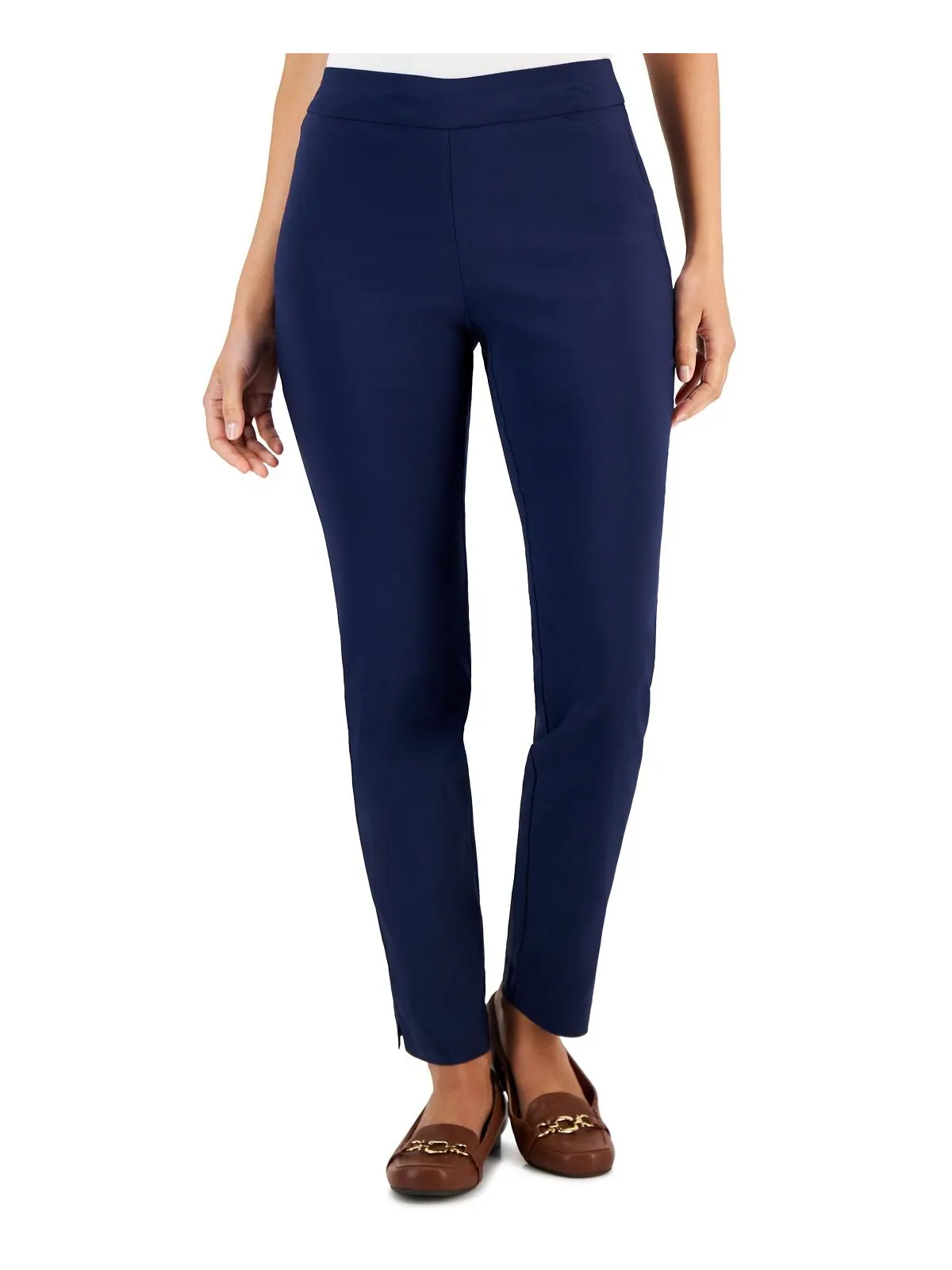 Тканые брюки без застежки Cambridge JM Collection