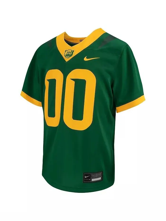 Реплика игрового Джерси Big Boys # 00 Forest Green Baylor Bears Untouchable Nike — изображение 3 из 3, зеленый