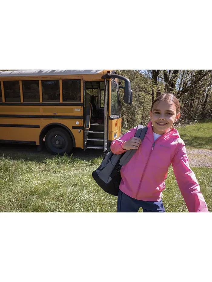 Куртка водонепроницаемая Big Girls Switchback II Columbia — изображение 4 из 4, розовый