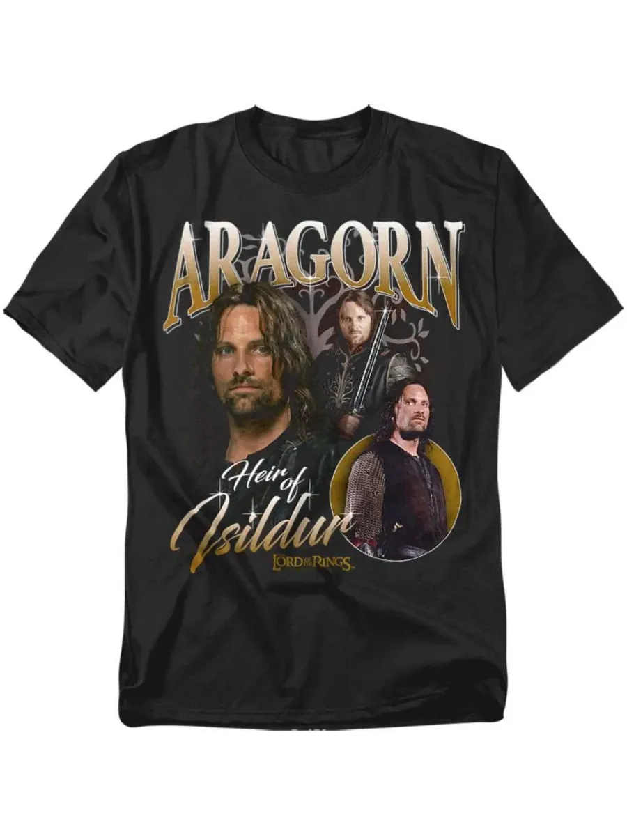 Футболка с длинным рукавом Aragorn Lord Of The Rings — изображение 1 из 3, черный