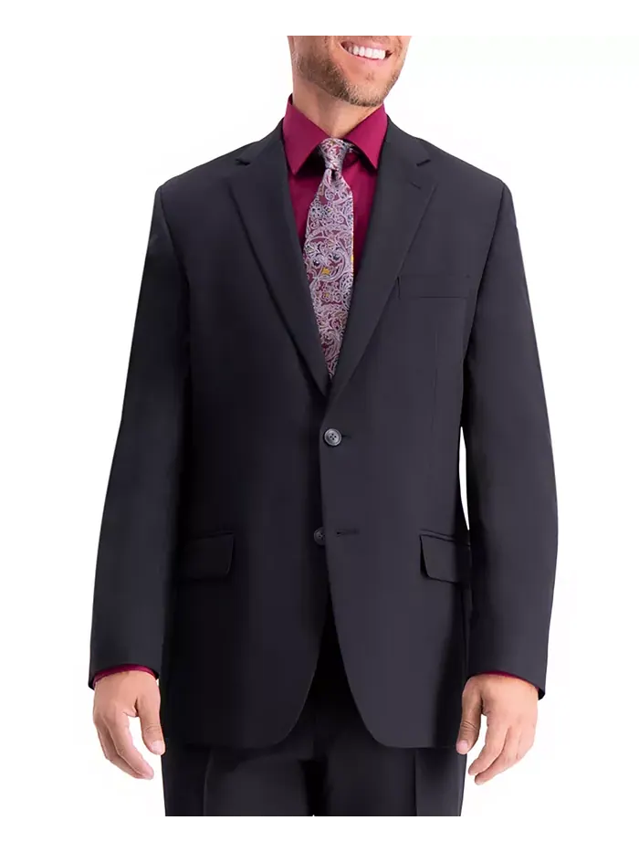 Мужское путешествие Performance куртка-пиджак Tailored Fit из костюмных раздельных элементов Haggar — изображение 1 из 3