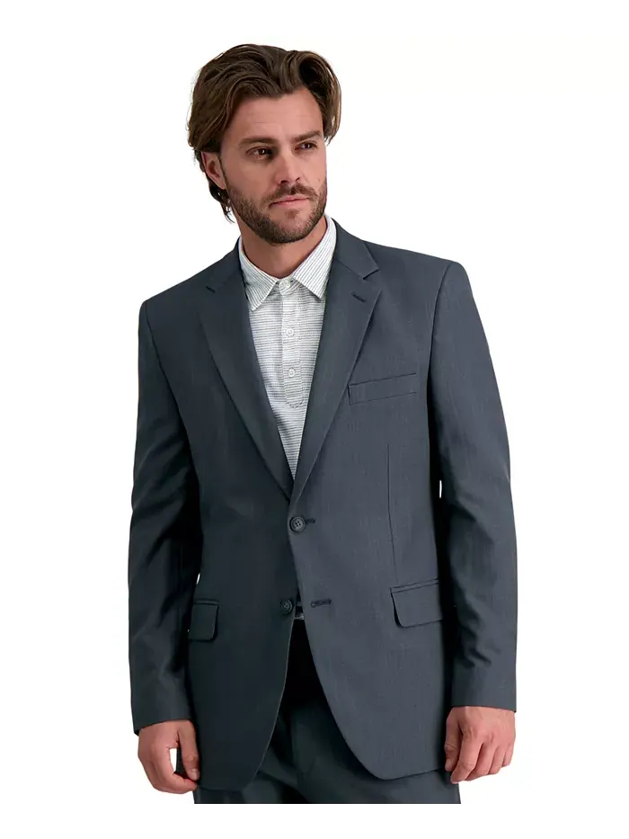 Мужское путешествие Performance куртка-пиджак Tailored Fit из костюмных раздельных элементов Haggar — изображение 1 из 5