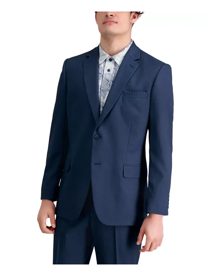 Мужское путешествие Performance куртка-пиджак Tailored Fit из костюмных раздельных элементов Haggar — изображение 1 из 6