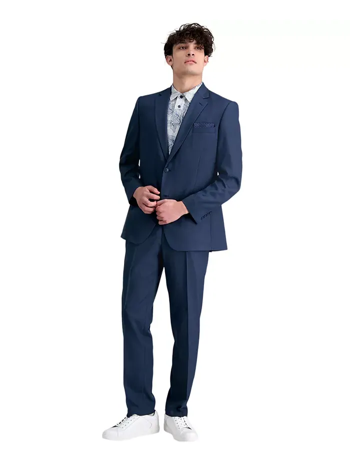 Мужское путешествие Performance куртка-пиджак Tailored Fit из костюмных раздельных элементов Haggar — изображение 6 из 6