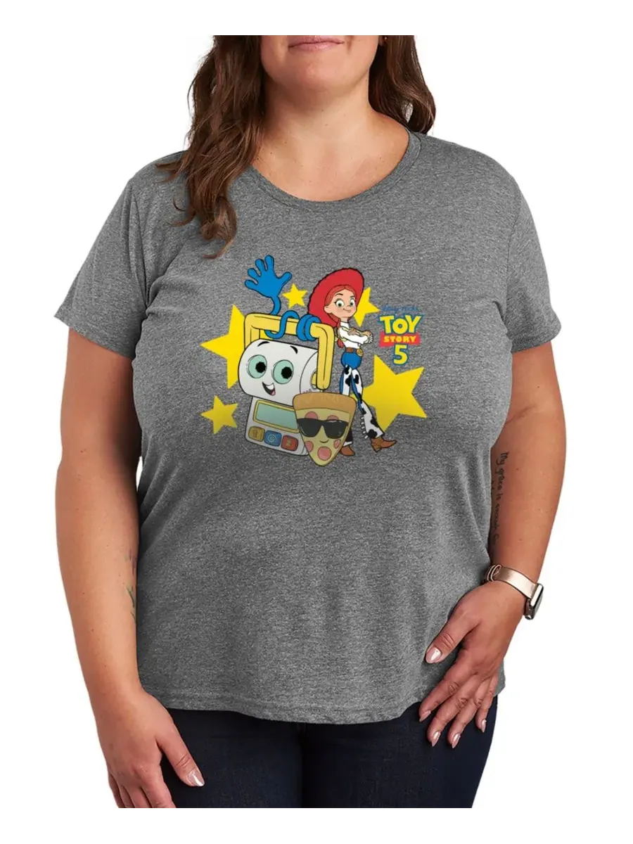 Футболка с принтом Toy Story 5 Hybrid Apparel — изображение 1 из 3, серый
