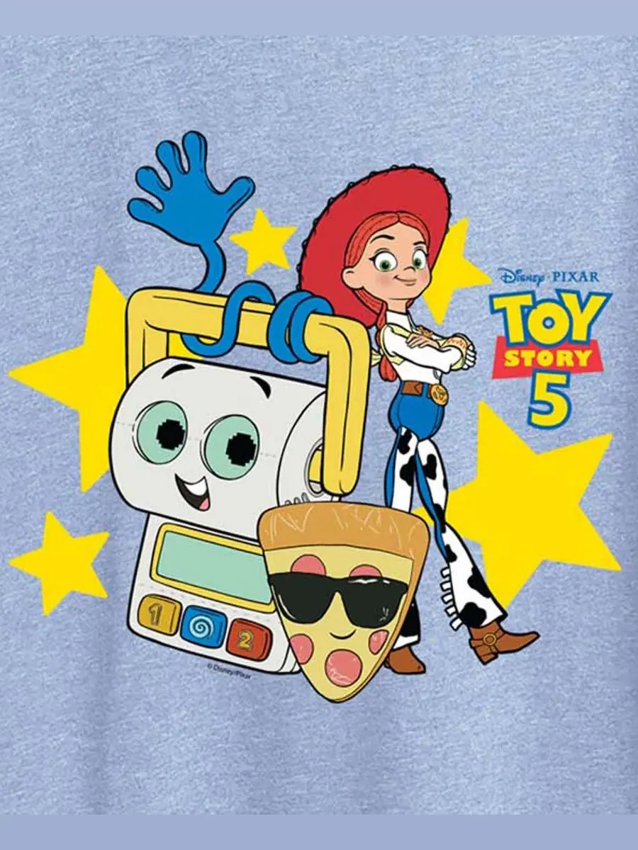Футболка с принтом Toy Story 5 Plus Size Hybrid Apparel — изображение 3 из 3, синий