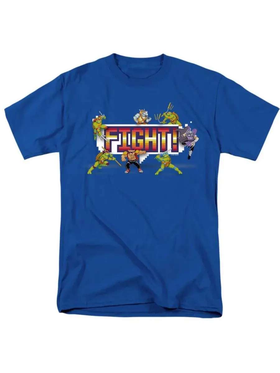 Футболка с длинным рукавом TMNT Arcade Fight Logovision — изображение 1 из 3, синий