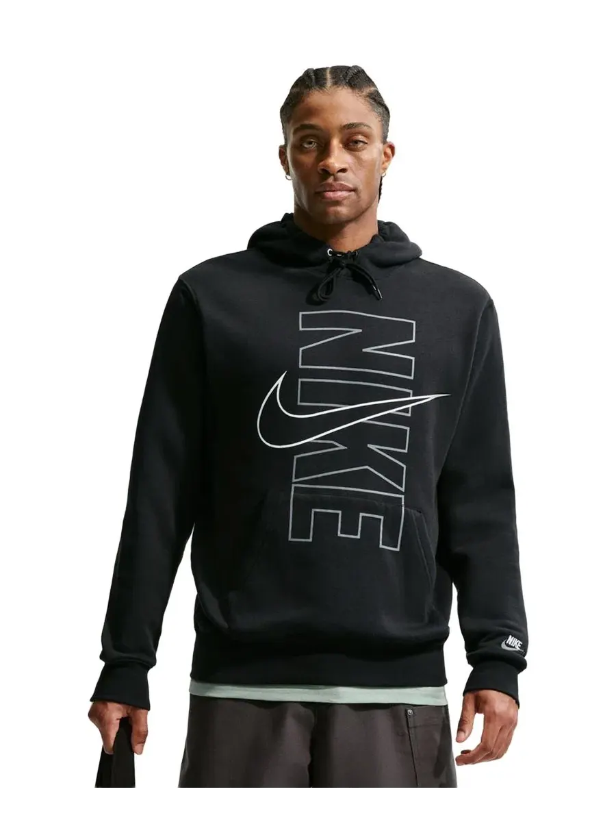 Худи Nike Sportswear Club с логотипом — изображение 1 из 6, черный