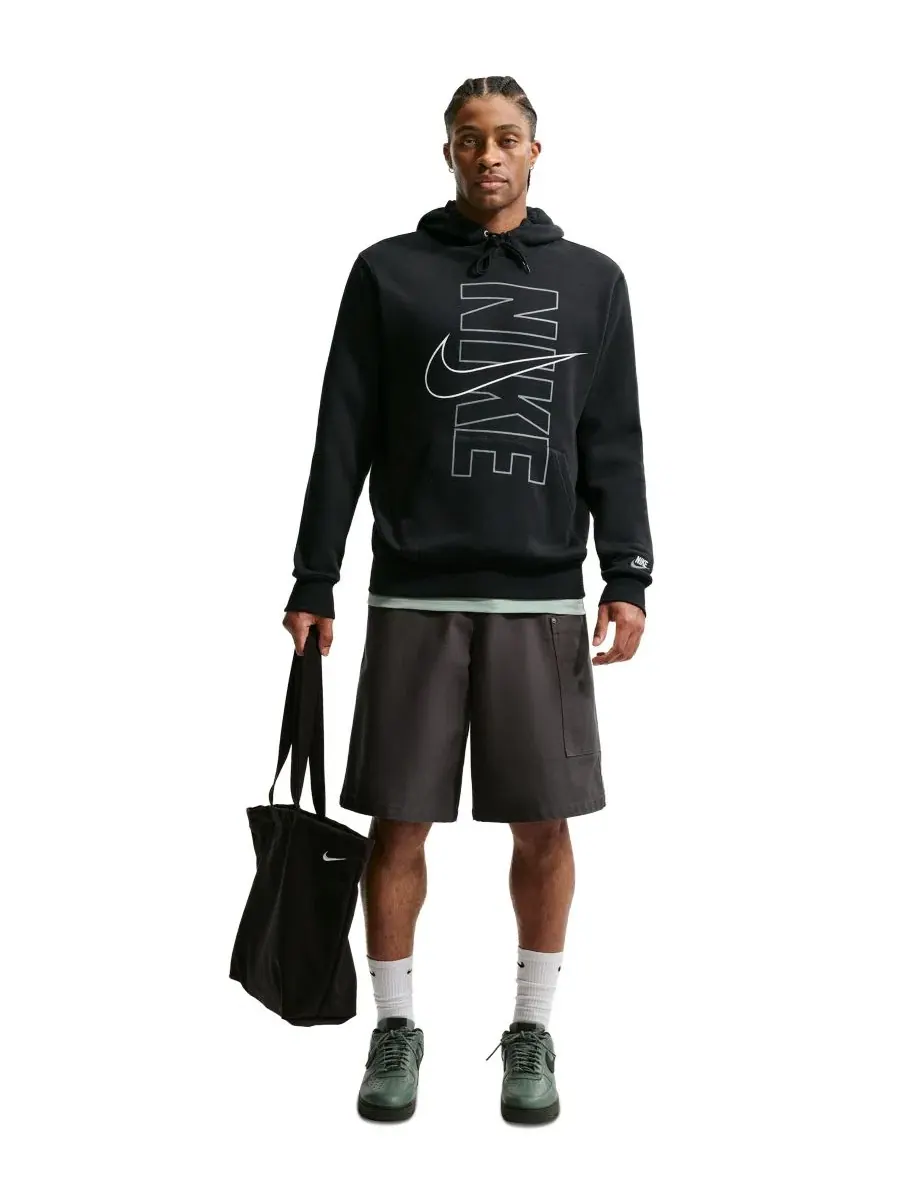 Худи Nike Sportswear Club с логотипом — изображение 2 из 6, черный