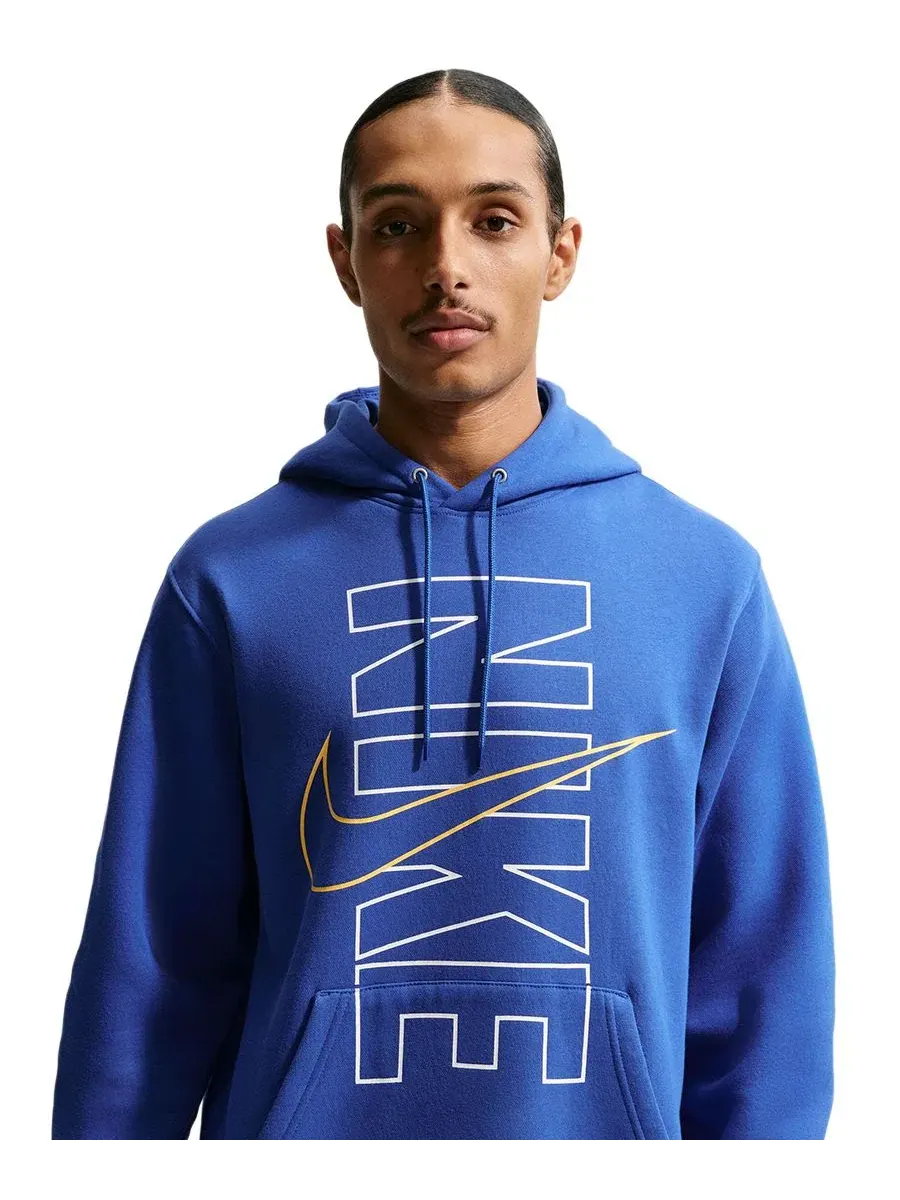 Худи Nike Sportswear Club с флисовой подкладкой, с длинным рукавом — изображение 4 из 6, гейм роял