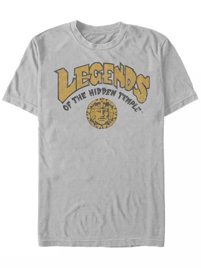 Футболка мужская Nickelodeon Legends of the Hidden Temple Retro Logo с коротким рукавом Fifth Sun — изображение 1 из 1