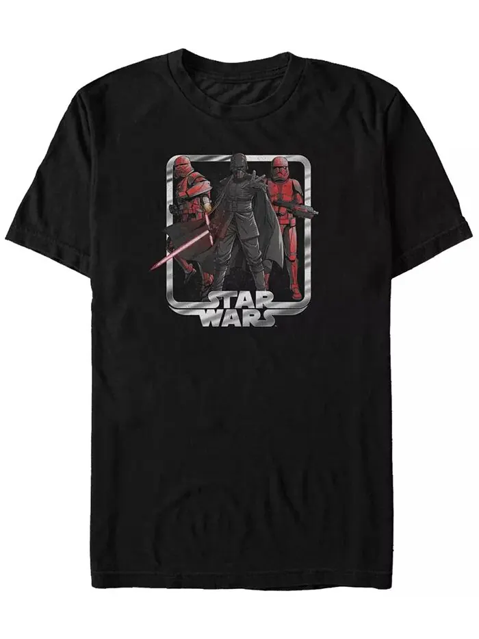 Мужская футболка Star Wars Rise of Skywalker Kylo Ren Mind Control Fifth Sun — изображение 1 из 1, черный