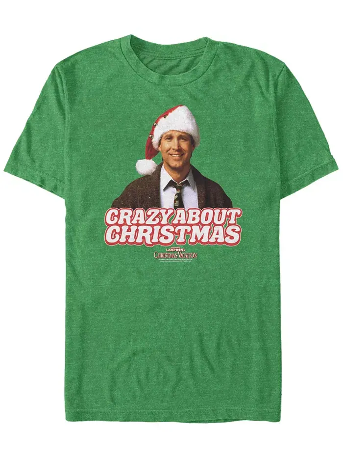 Мужская футболка с коротким рукавом National Lampoon Christmas Vacation "Refill Your Eggnog" Fifth — изображение 1 из 1