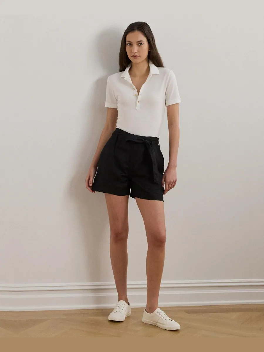 Рубашка-поло из пике, размеры PXS-XXL Lauren Ralph Lauren — изображение 4 из 5, белый