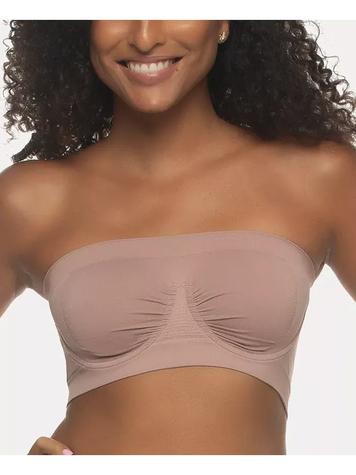 Бюстгальтер-бандо Body Smooth Seamless с косточками Paramour — изображение 1 из 2, розовый бежевый