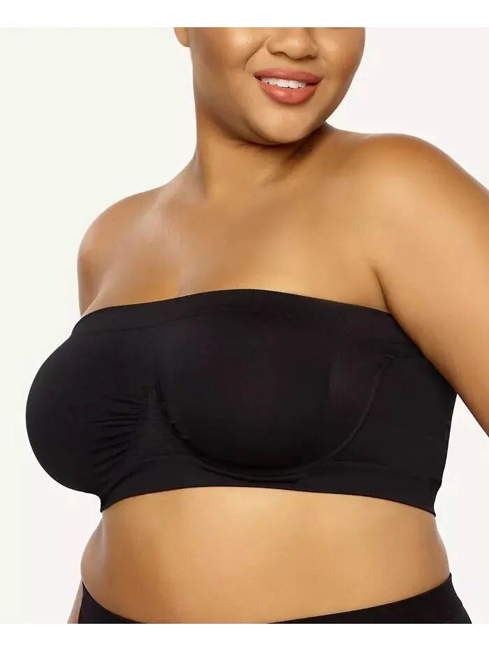 Бюстгальтер бандо Body Smooth Seamless на косточках Paramour — изображение 3 из 3, черный