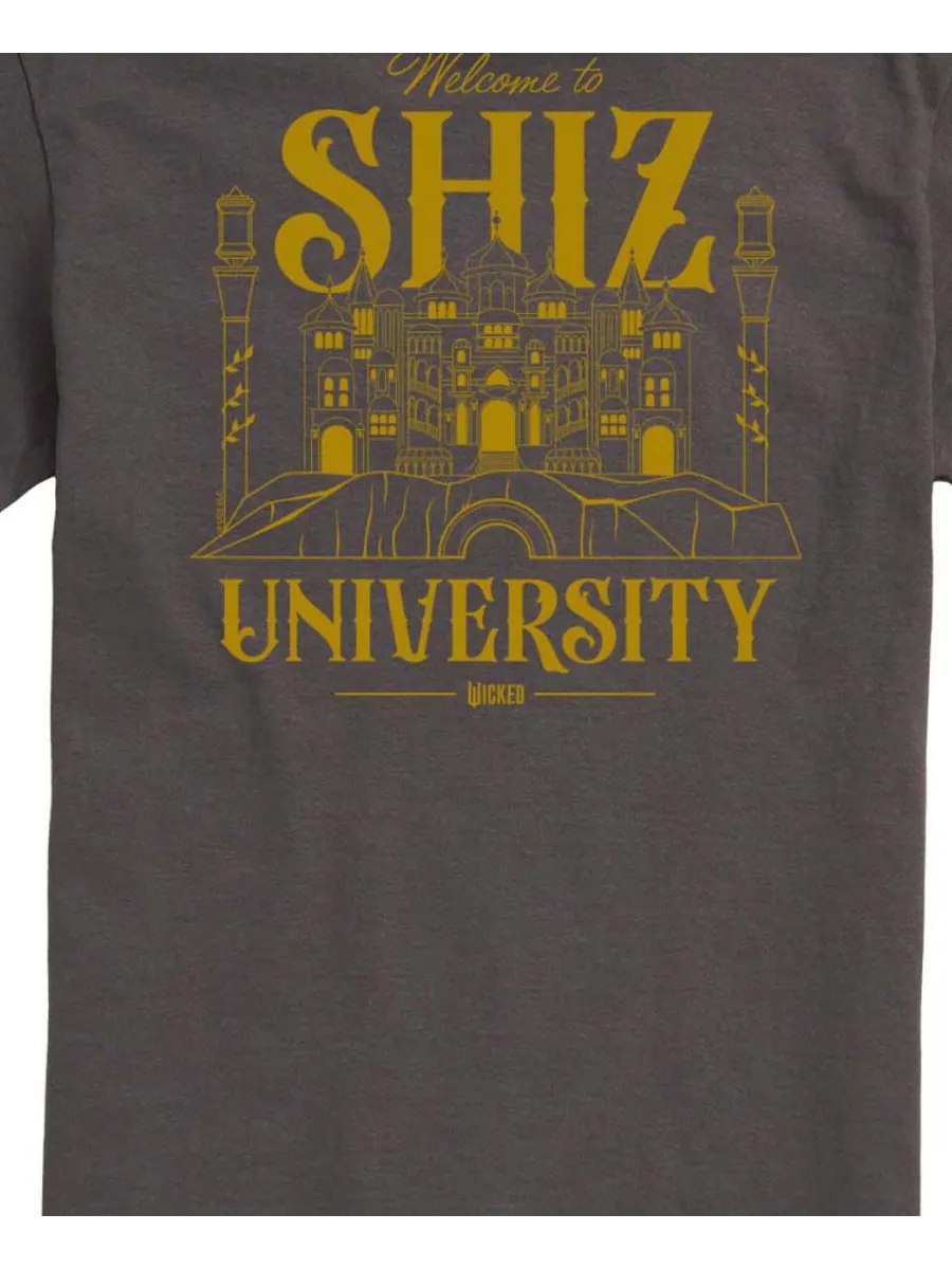 Мужская футболка с коротким рукавом и графическим принтом "Wicked Part 2 Shiz University" AIRWAVES — изображение 3 из 3