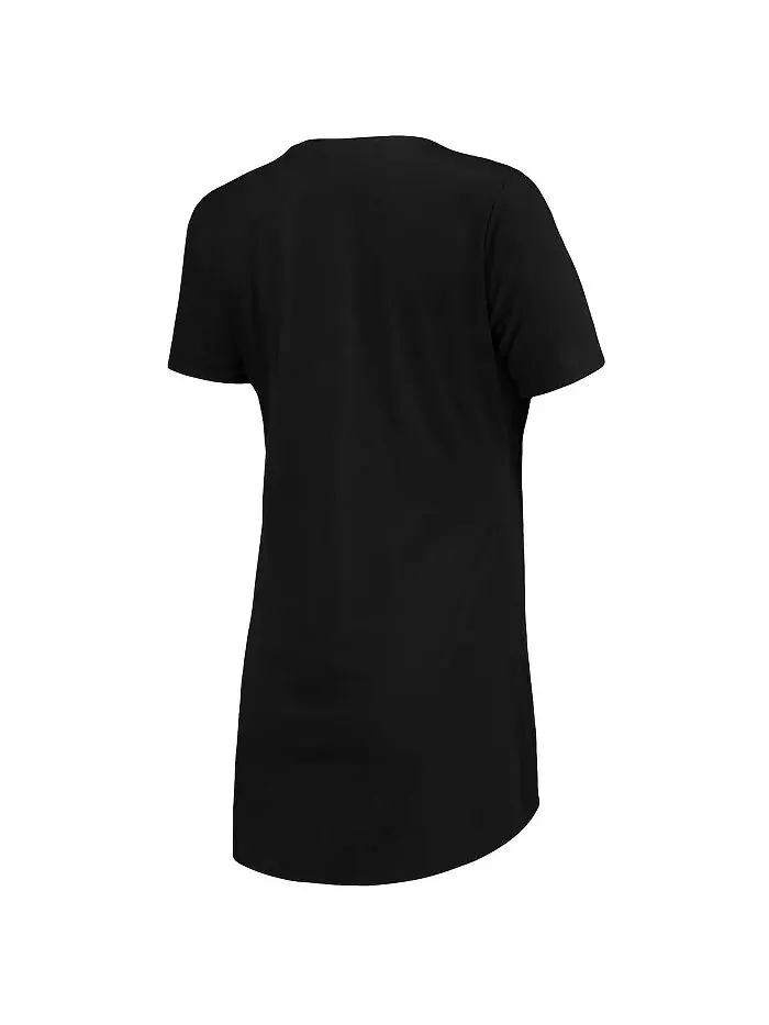 Женская черная ночная рубашка Washington Commanders Marathon Knit Concepts Sport — изображение 2 из 3