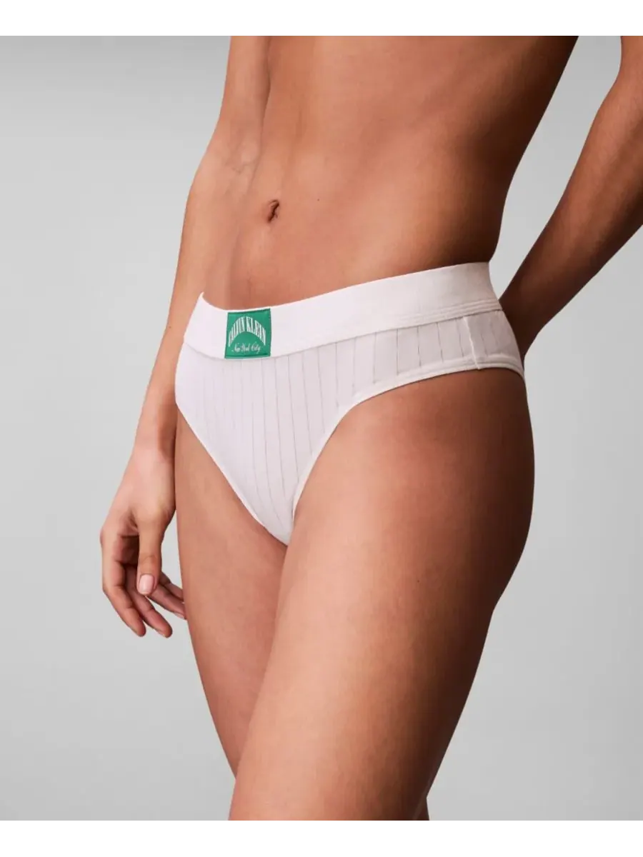 Спортивные трусики-бикини Heritage Calvin Klein — изображение 1 из 8, тофу