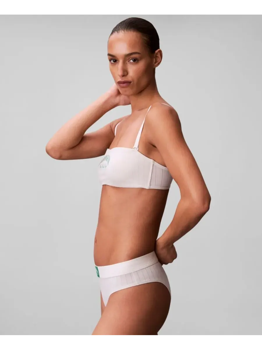 Спортивные трусики-бикини Heritage Calvin Klein — изображение 4 из 8, тофу