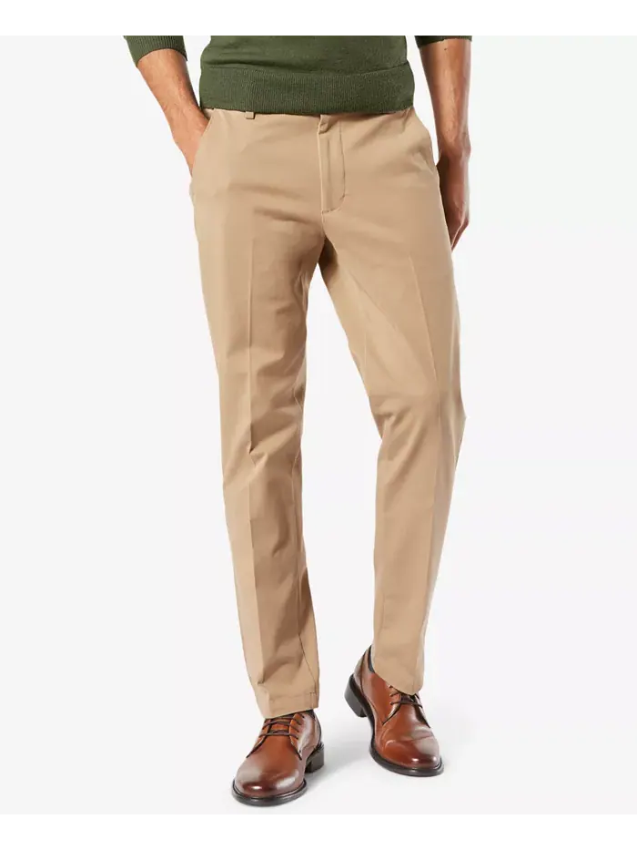 Мужские рабочие брюки Workday Smart 360 Flex Slim Fit с эластичной тканью, цвет хаки Dockers