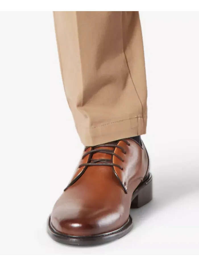Мужские рабочие брюки Workday Smart 360 Flex Slim Fit с эластичной тканью, цвет хаки Dockers — изображение 4 из 9