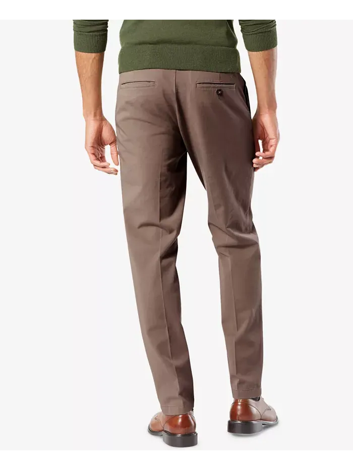 Мужские рабочие брюки Workday Smart 360 Flex Slim Fit с эластичной тканью, цвет хаки Dockers — изображение 2 из 6