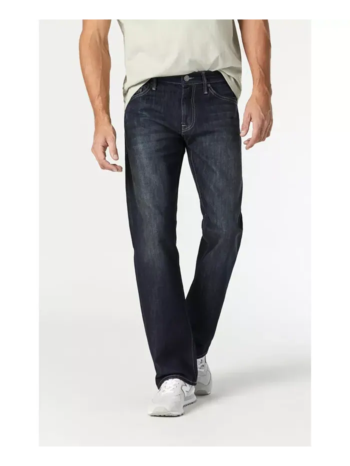 Мужские джинсы Mavi Josh Bootcut в цвете Deep Stanford Mavi Jeans — синий