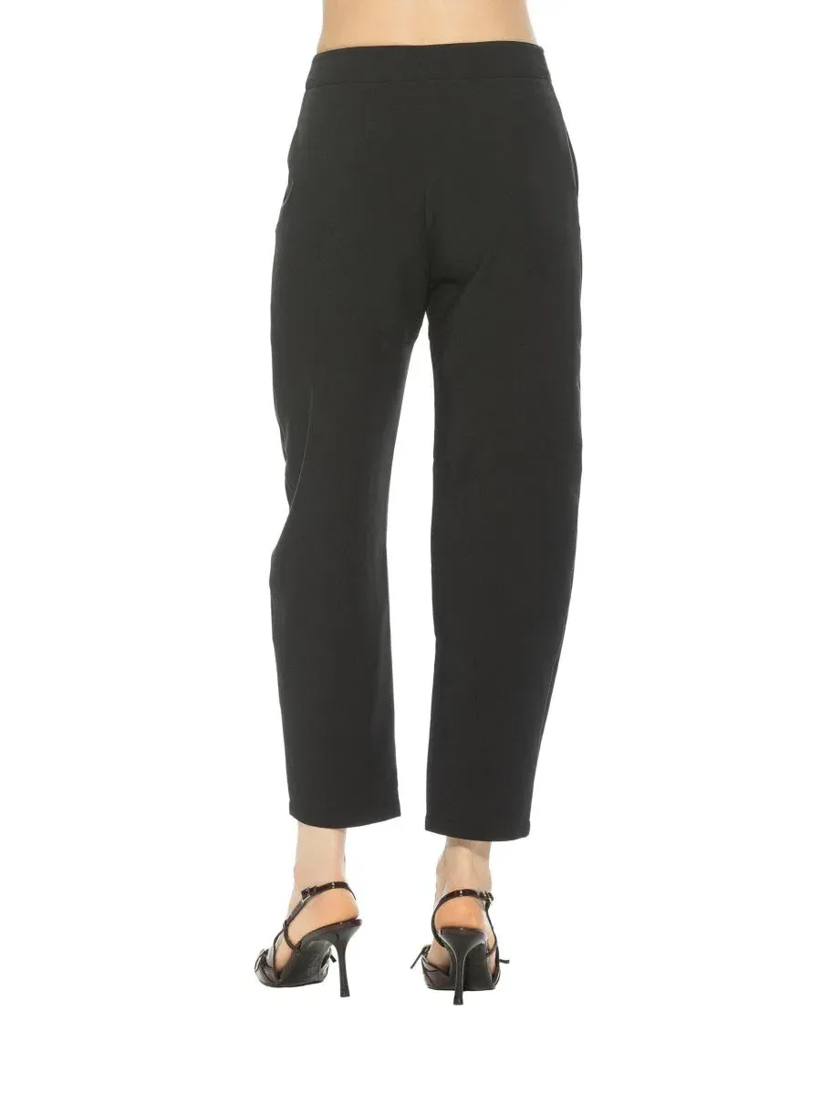 Женские брюки Hollis Barrel Pants Alexia Admor — изображение 3 из 3, черный