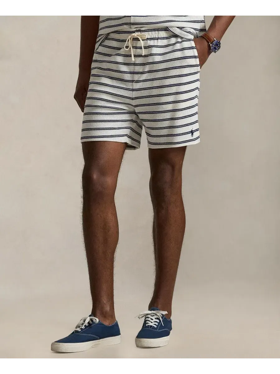 Мужские полосатые облегающие шорты Polo Ralph Lauren — изображение 1 из 5