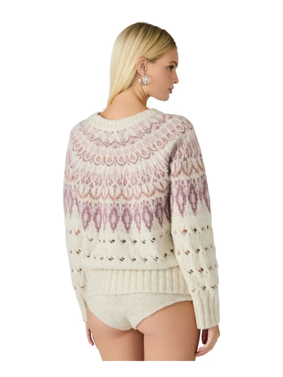 Женский свитер Suzette Fair Isle Steve Madden — изображение 4 из 4, мульти