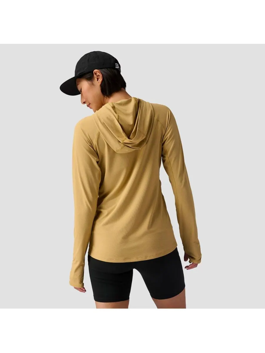 Женская толстовка с длинными рукавами Tahoe Sun Hoodie Performance Tops Backcountry — изображение 2 из 7, звезда моря