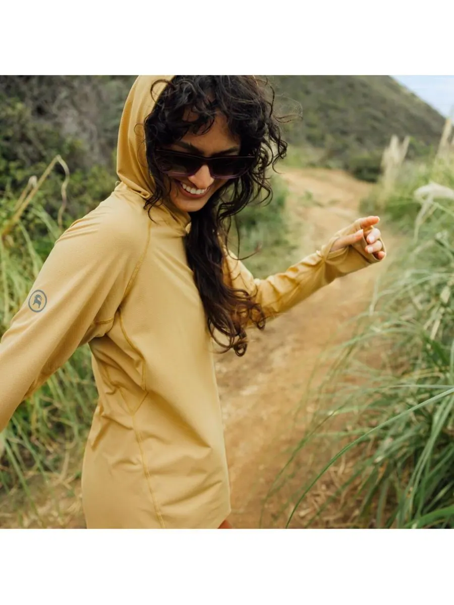 Женская толстовка с длинными рукавами Tahoe Sun Hoodie Performance Tops Backcountry — изображение 7 из 7, звезда моря
