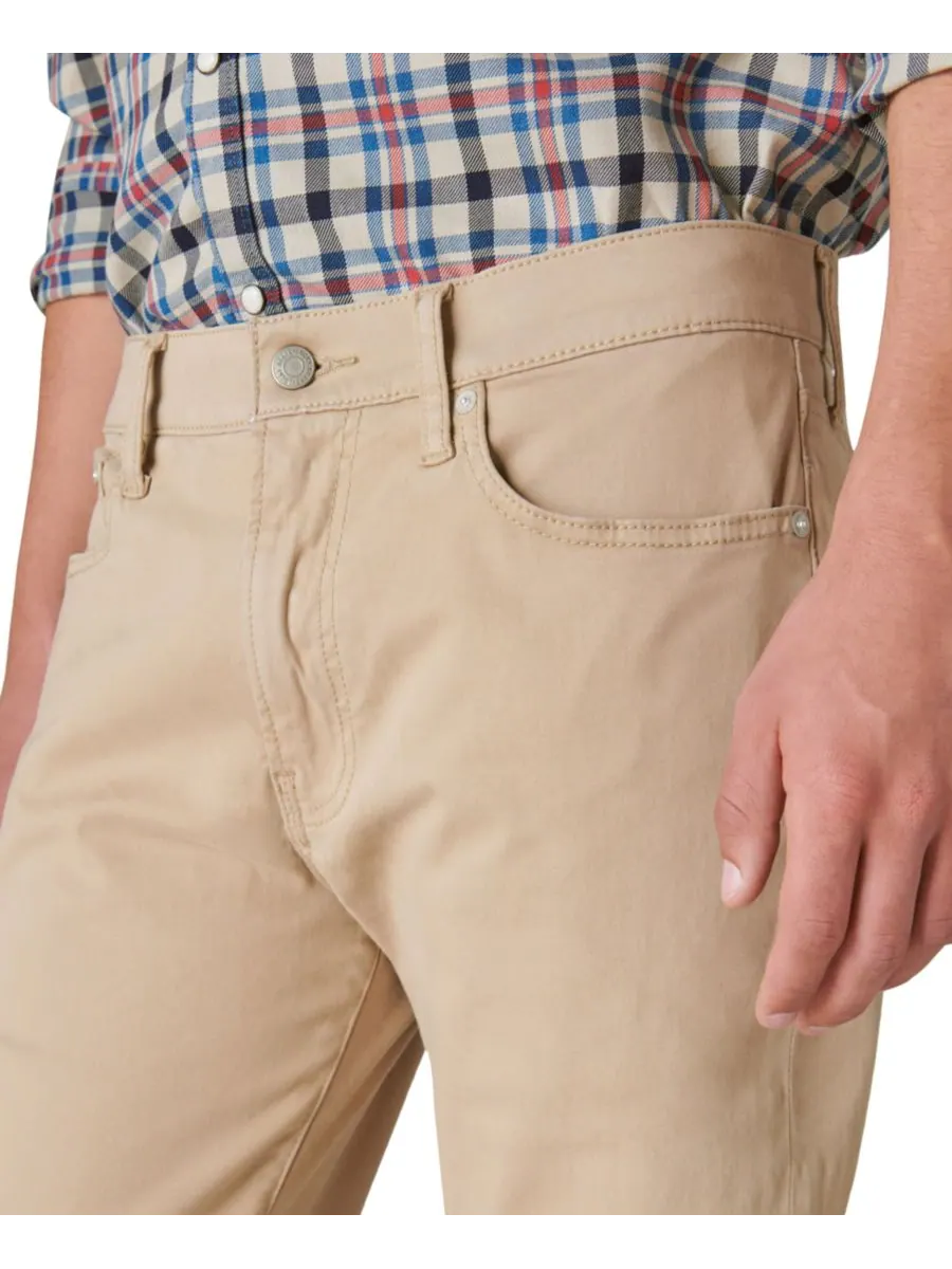 Мужские спортивные джинсы прямого кроя 410 из эластичной ткани Lucky Brand — изображение 3 из 4, бежевый