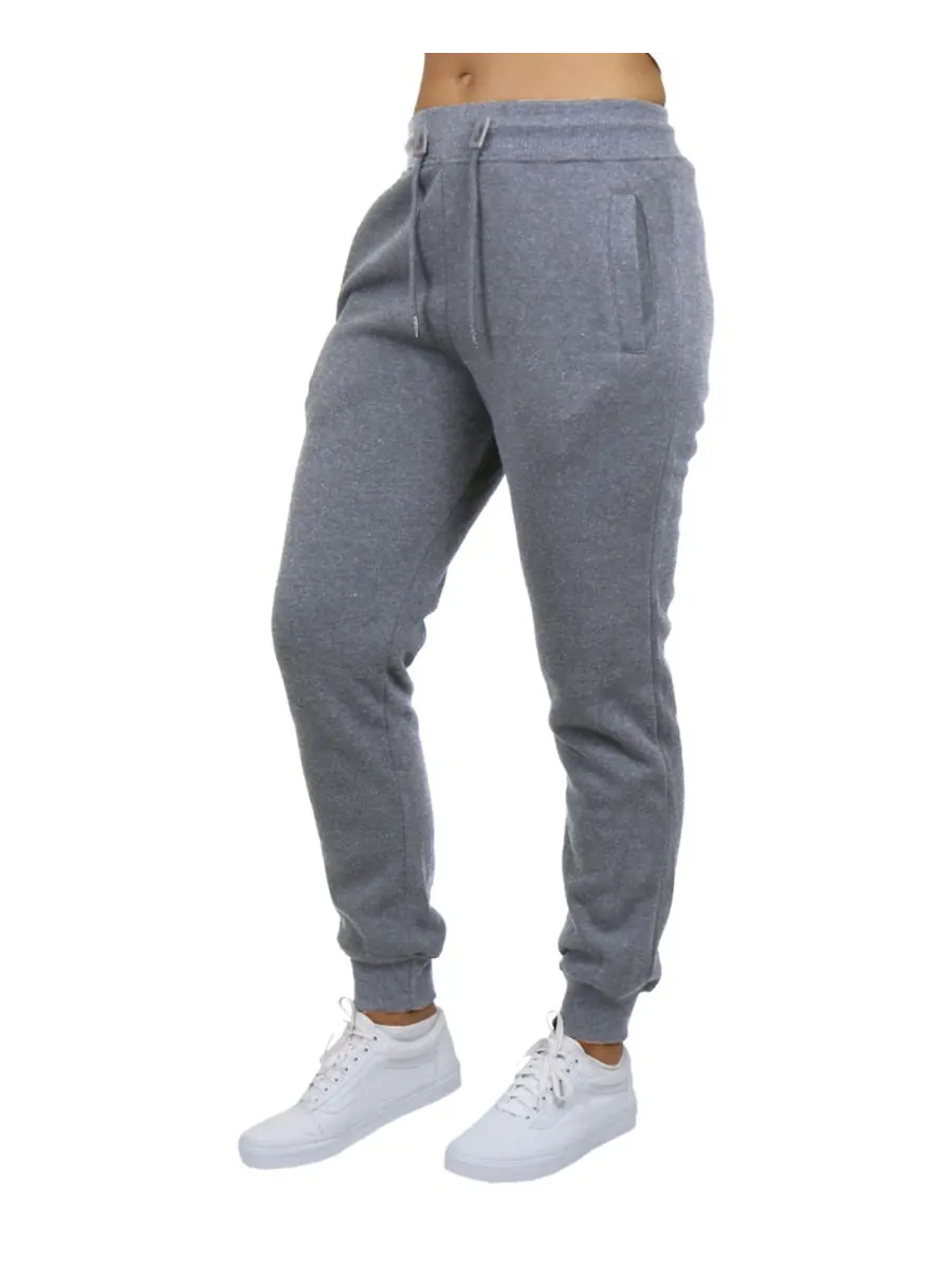 Женские спортивные брюки свободного кроя на флисовой подкладке Galaxy By Harvic — изображение 1 из 3, серый