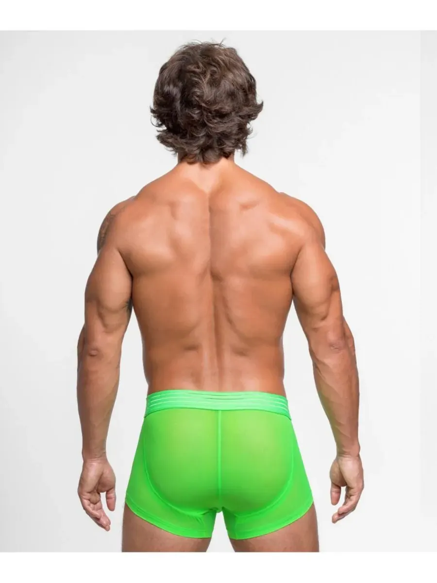 Мужские плавки Sxy Nights Weekend Lift Trunk Rounderbum — изображение 3 из 4, зеленый