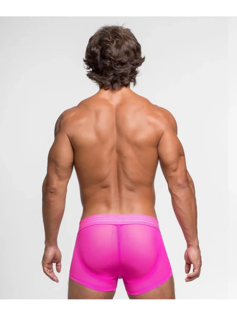 Мужские плавки Sxy Nights Weekend Lift Trunk Rounderbum — изображение 3 из 4, розовый