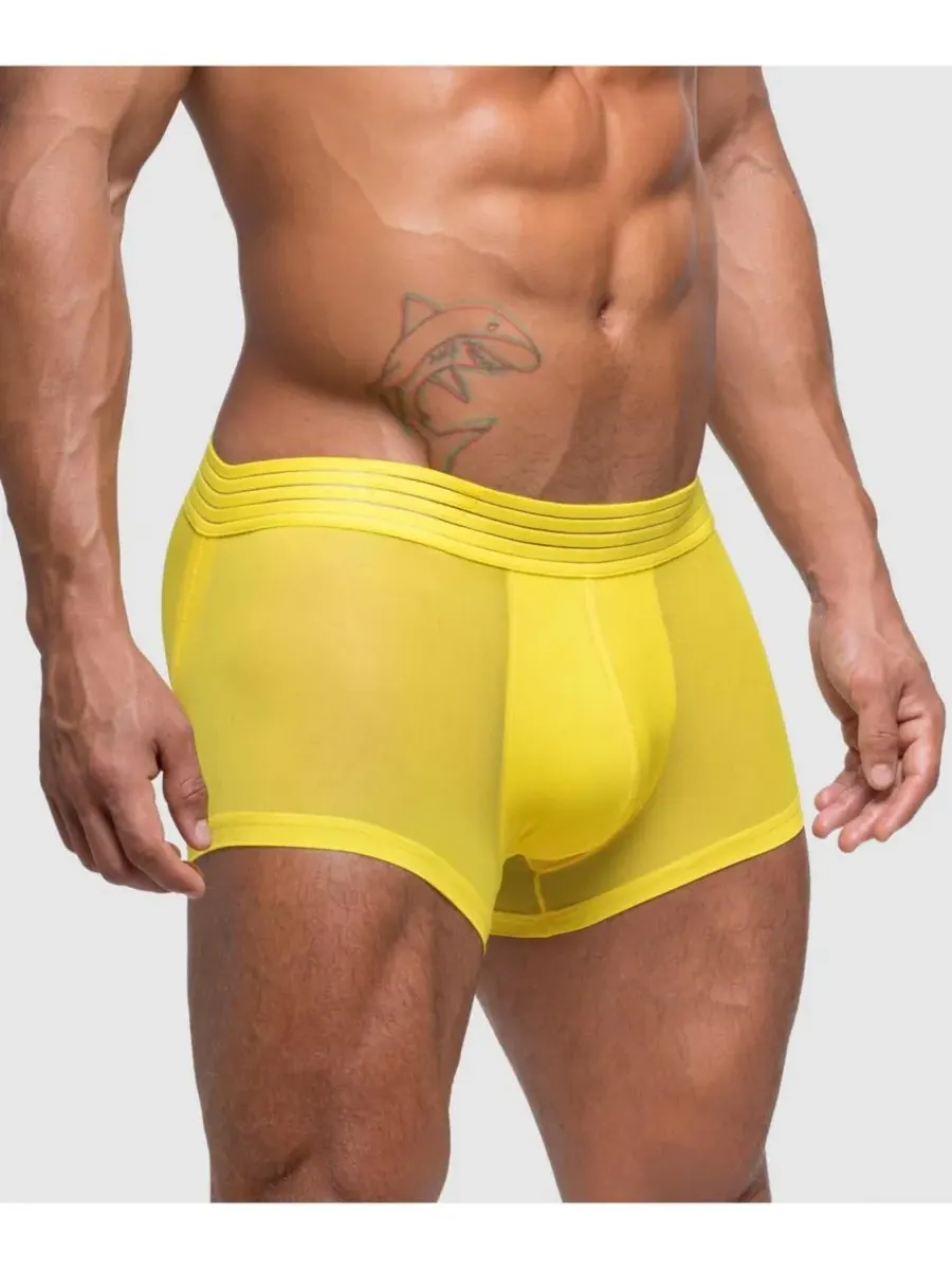 Мужские плавки Sxy Nights Weekend Lift Trunk Rounderbum — изображение 2 из 4, желтый
