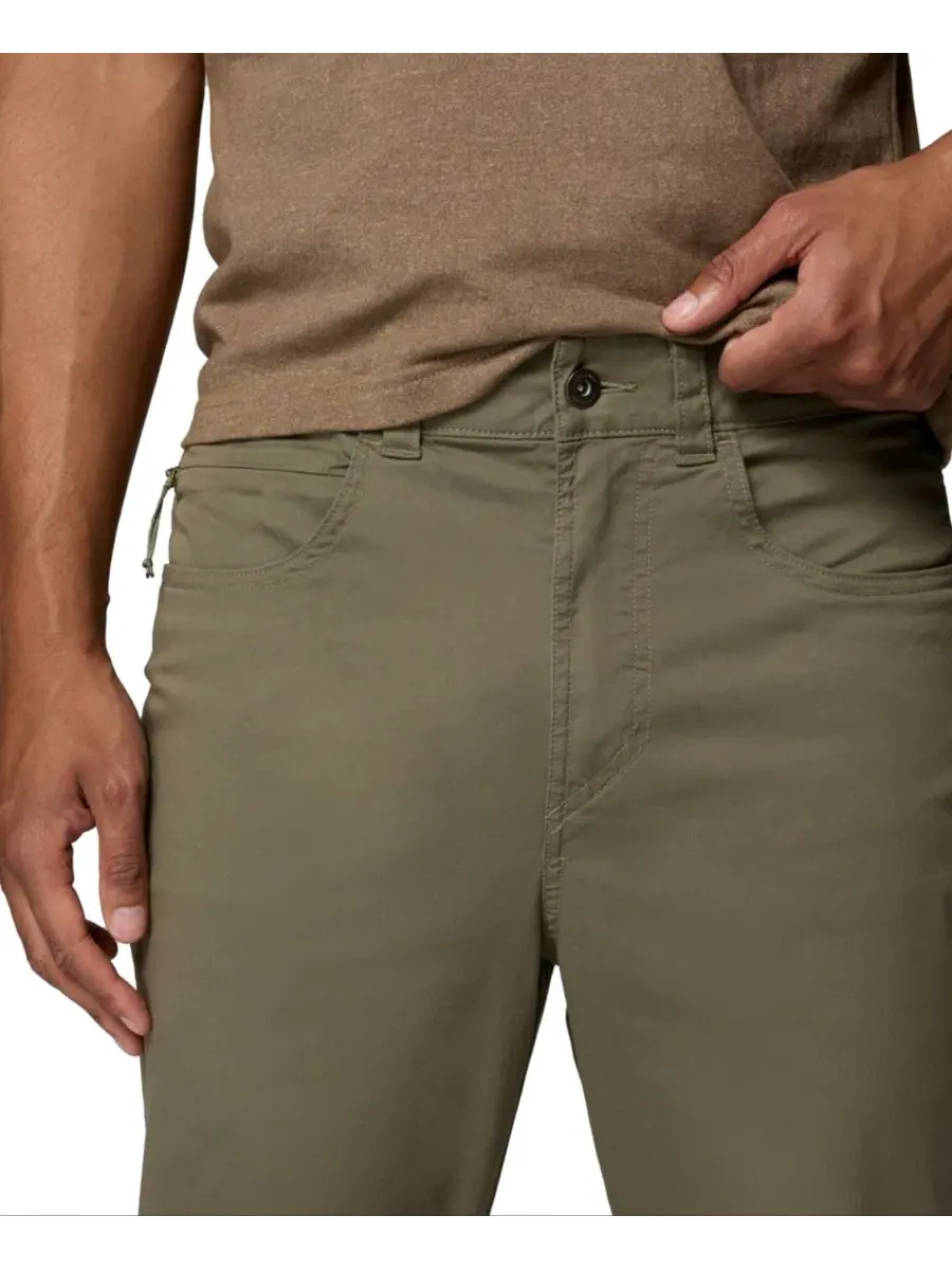 Брюки мужские с пятью карманами ROC Regular Fit Columbia — изображение 4 из 6, зеленый