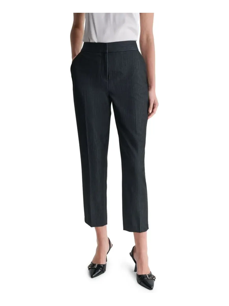 Брюки женские с высокой посадкой, широкие BCBG