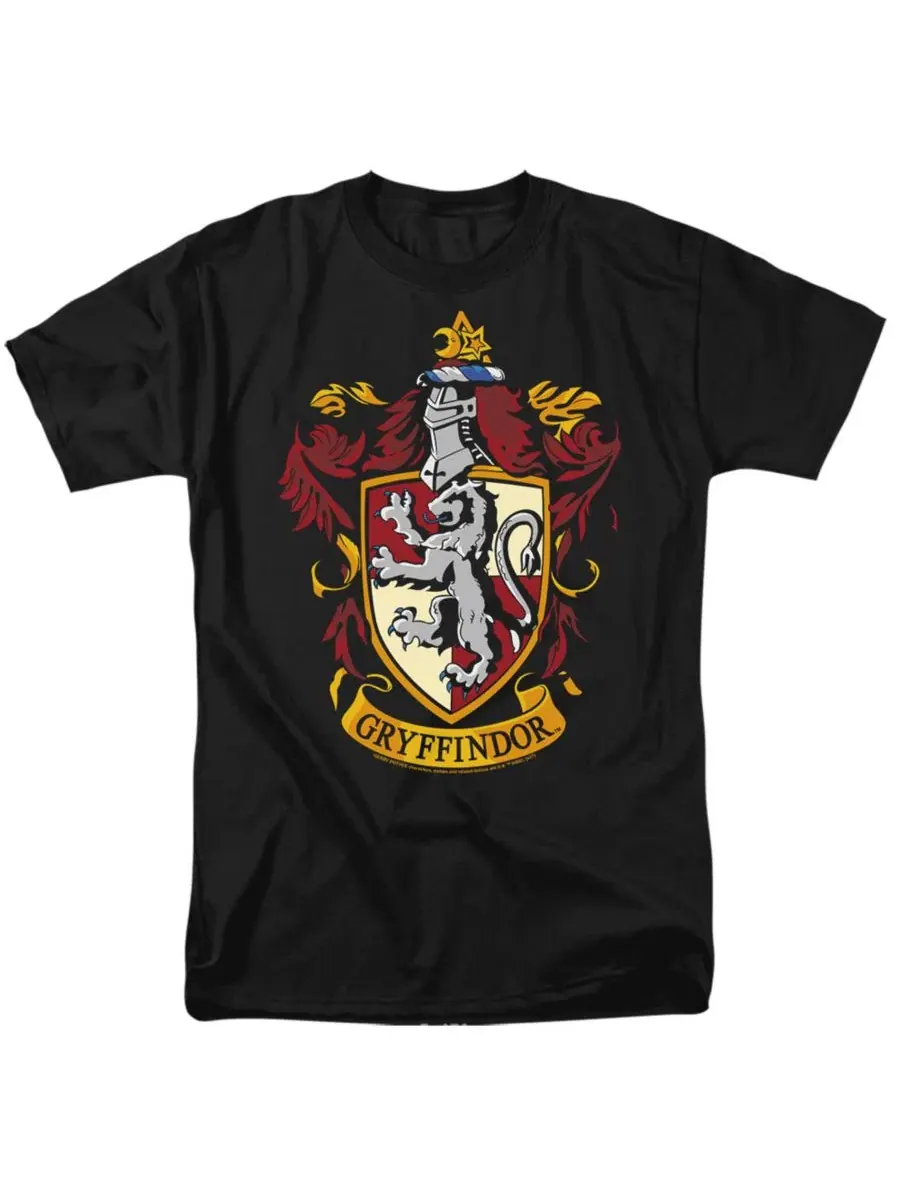 Футболка с принтом Gryffindor Crest Harry Potter — изображение 1 из 3, темно-синий