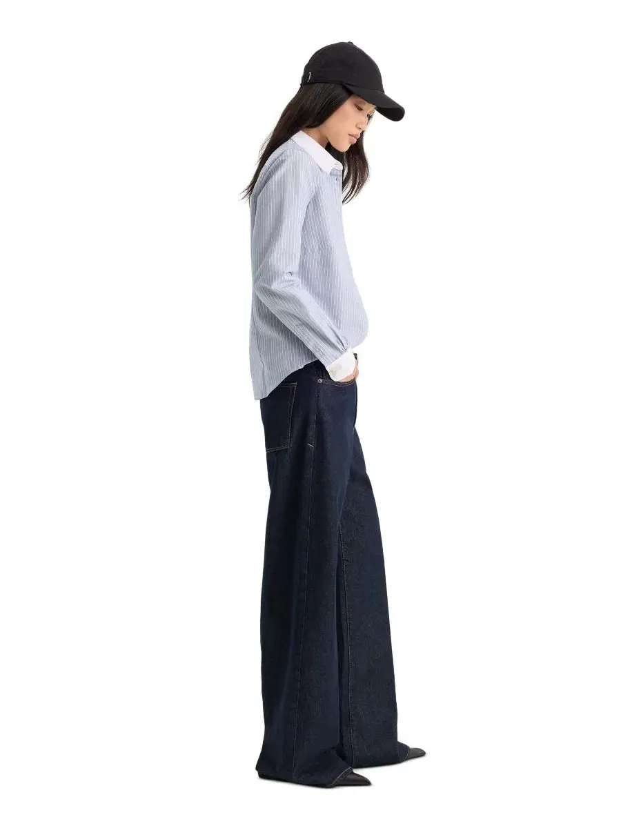 Джинсы свободного кроя с прямой штаниной и низкой посадкой Vintage Low Slung Straight Baggy Good — изображение 3 из 4