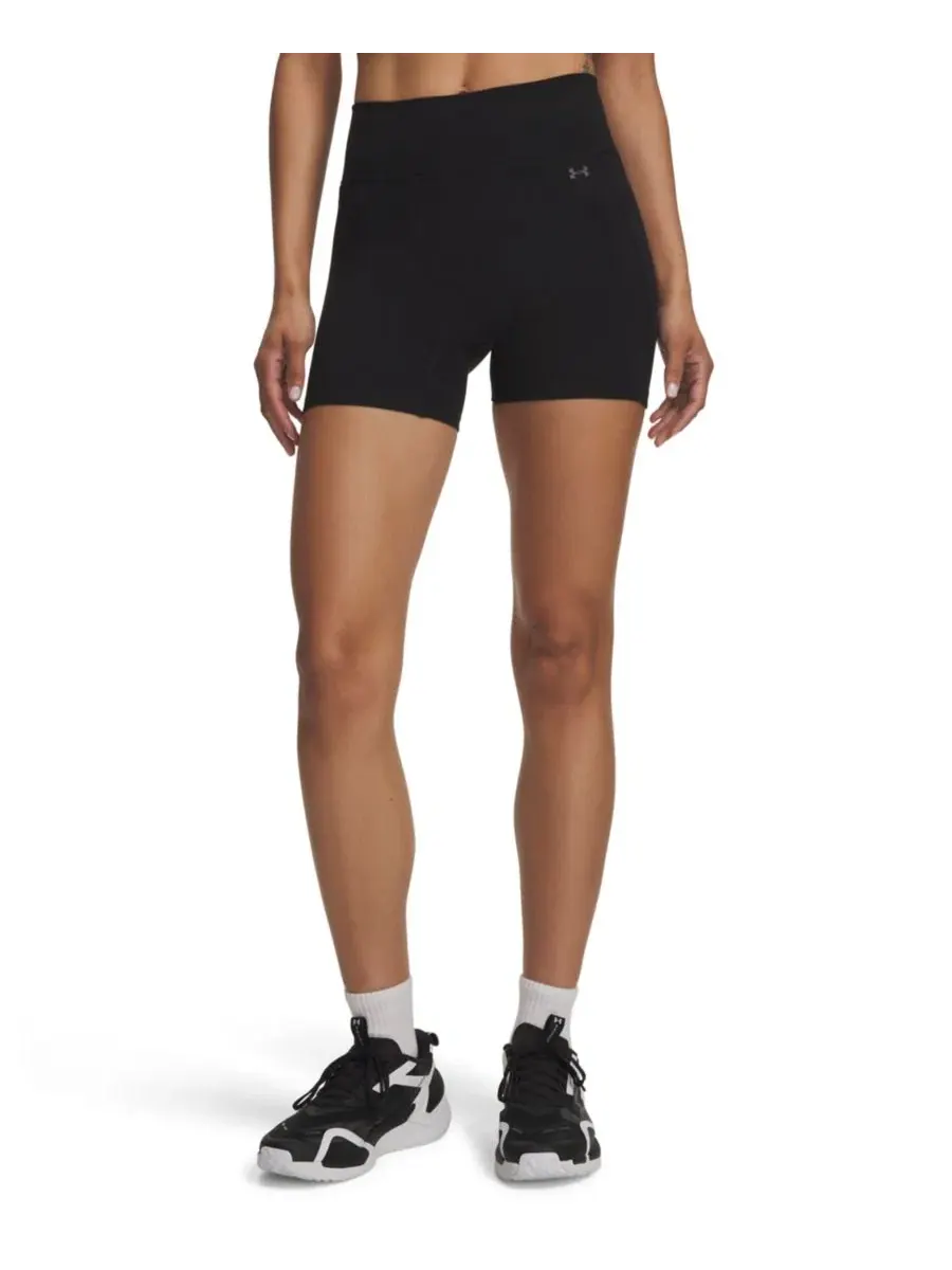Шорты для тренировок с короткой длиной, свободный крой, Motion Middy Under Armour — изображение 1 из 4, черный