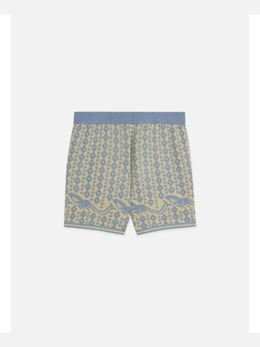Женские трикотажные шорты жаккардового кроя «Scotch and Soda» Scotch & Soda — изображение 5 из 5, серый