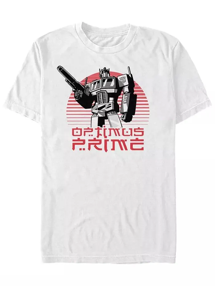Мужская футболка с коротким рукавом Optimus Kanji Crew Fifth Sun — изображение 1 из 1, белый