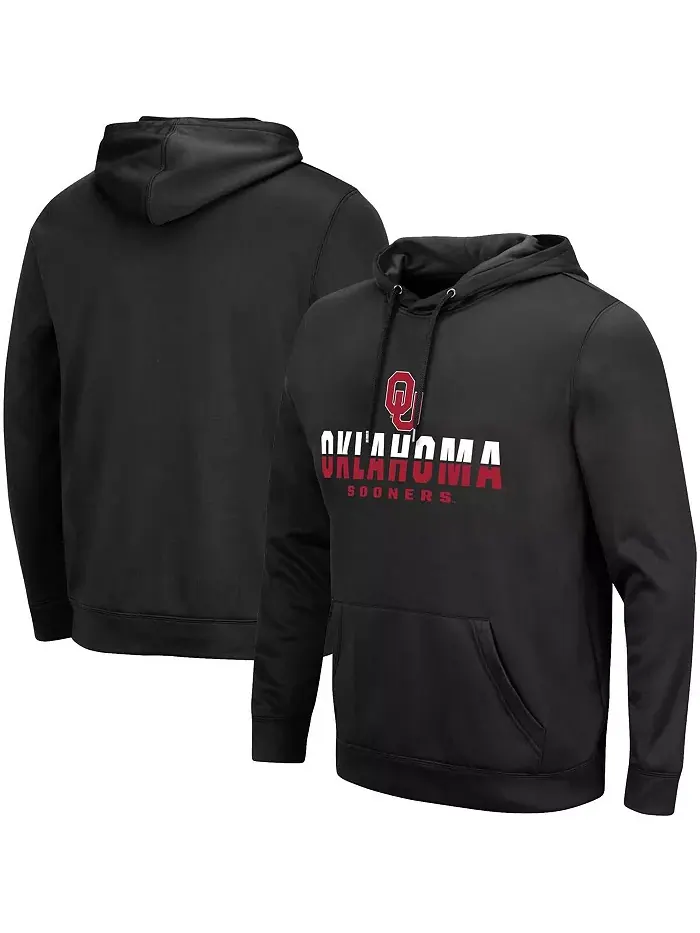 Мужская толстовка с капюшоном Oklahoma Sooners Lantern Colosseum — изображение 1 из 3, черный